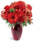 Crimson & Evergreen Bouquet Davis Floral Clayton Indiana from Davis Floral Crimson & Evergreen Bouquet Davis Floral Clayton Indiana from Davis Floral
